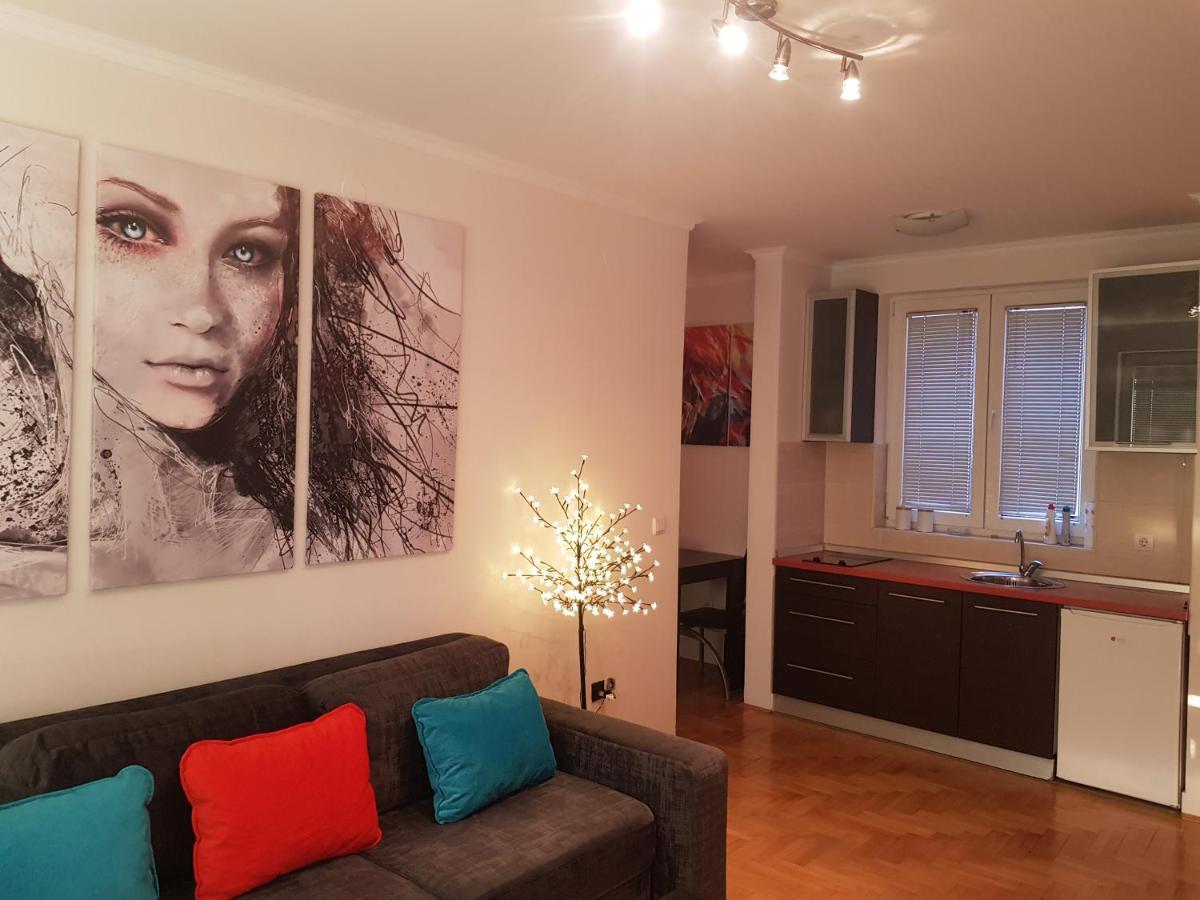 Rajiceva 5- Apartman Sa Prostranom Terasom I Garaznim Mestom 克拉古耶瓦茨 外观 照片
