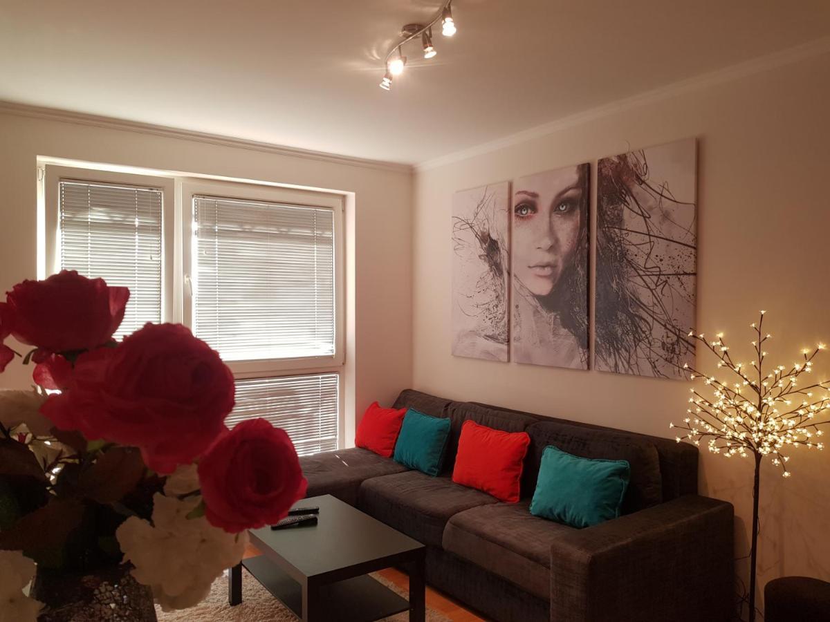 Rajiceva 5- Apartman Sa Prostranom Terasom I Garaznim Mestom 克拉古耶瓦茨 外观 照片